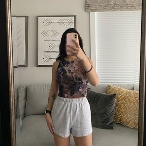 align high neck tank top